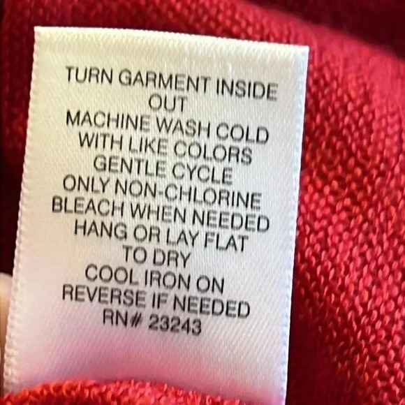 WOMENS SOHO SIZE Large‎ RED BLOUSE. - Picture 7 of 7